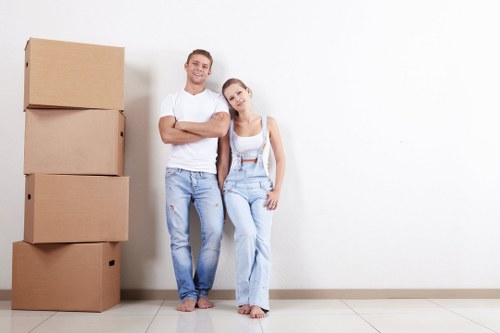 Professional packing service for a Raynes Park home move