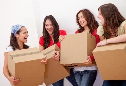 Careful packing and loading service for a Raynes Park home move