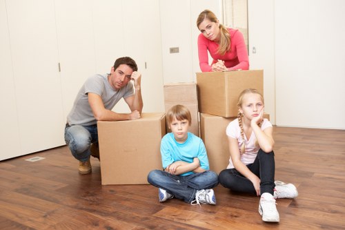 Securely loaded van ready for a safe and dependable removal service